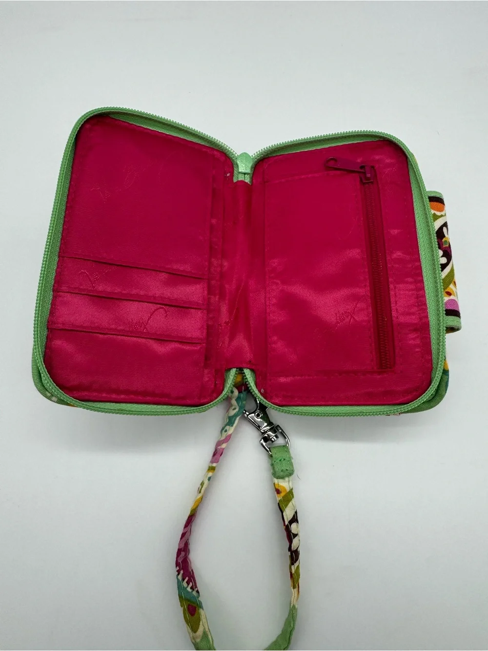 Vera Bradley Tutti Frutti Zip Around Wristlet Wallet